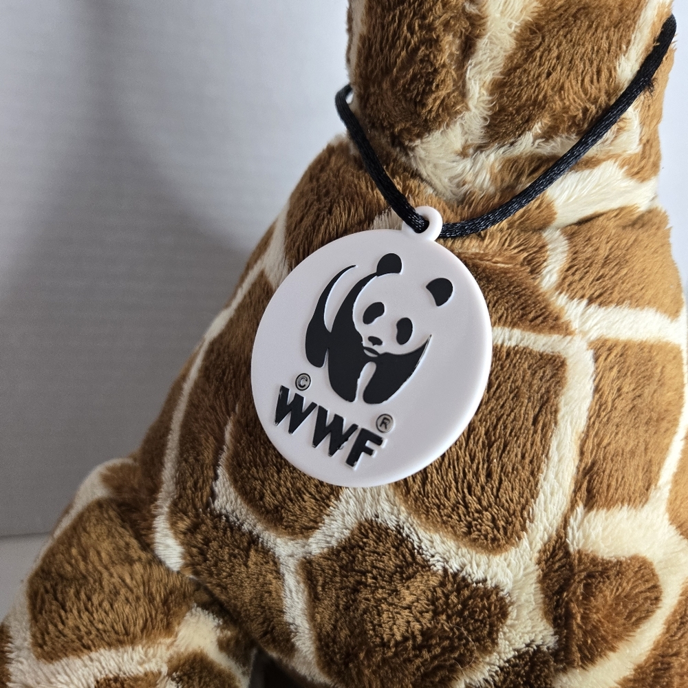 Build A Bear WWF Giraffe Plush Stuffed Animal Realistic 20" - Picture 3 of 7